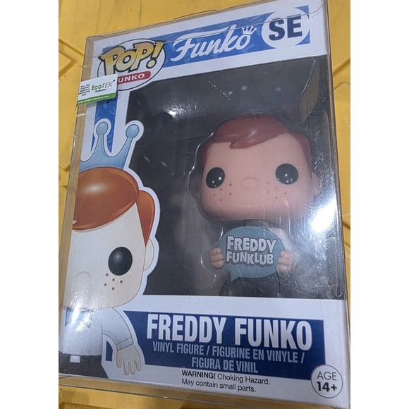 Funko Other - Brand New Funko Pop Freddy Funko SE Freddy Funklub Vaulted w/Protector 2016